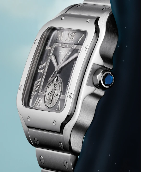 Заказать Cartier  Santos De Dual Time  WSSA0076