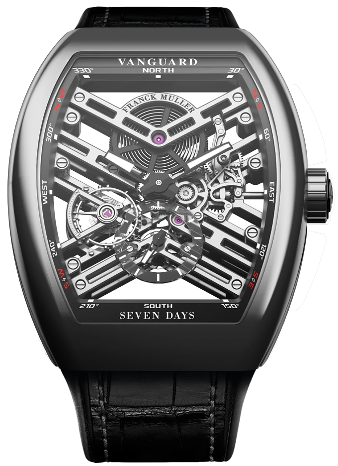 Заказать Franck Muller  Mens Collection Vanguard Skeleton  V 45 S6 SQT Steel