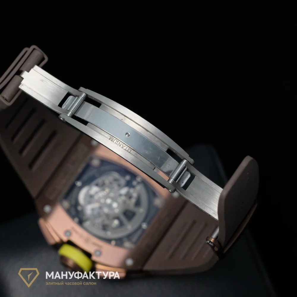 Часы Richard Mille  Felipe Massa Yellow Bronzo Limited Edition Titanium Watch  RM011 AL Ti