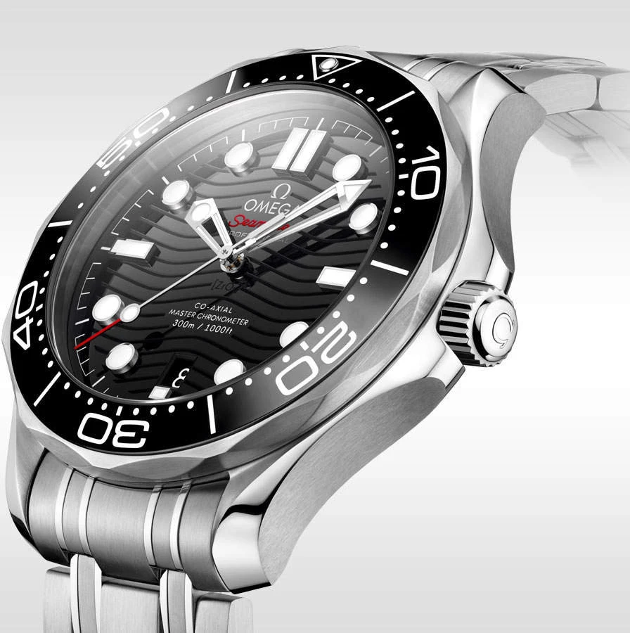 Часы Omega  Seamaster Diver 300 M Co-Axial Chronometer 42 Mm Black  210.30.42.20.01.001