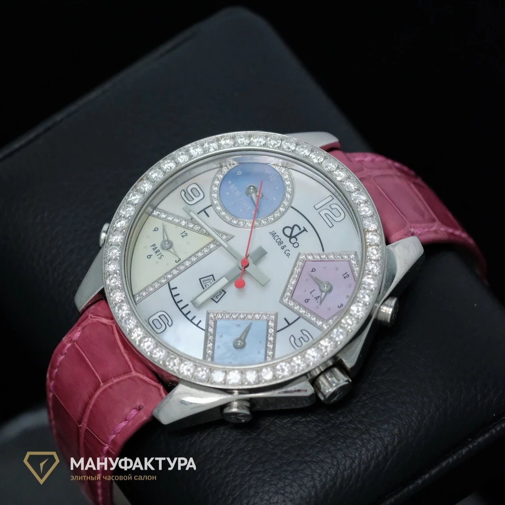 Часы Jacob &amp; Co  Five Time Zone  JC-41DA