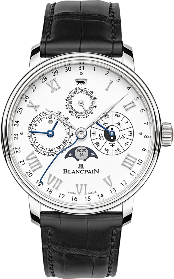 Заказать Blancpain  Villeret Calendrier Chinois Traditionnel  0888J 3431 55B