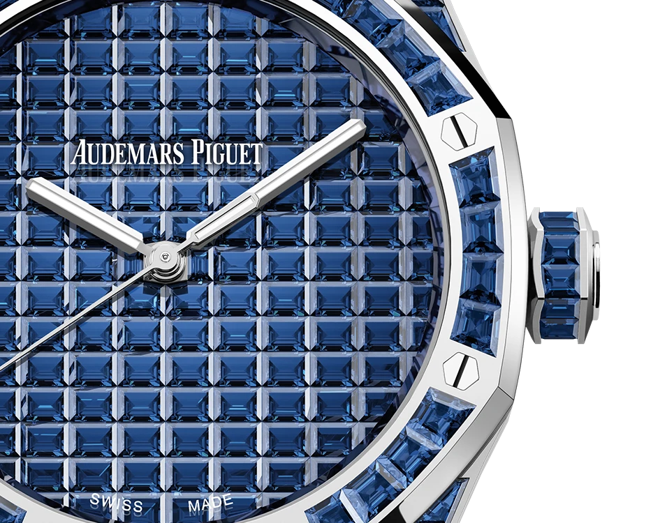 Заказать Audemars Piguet  Royal Oak Selfwinding Blue Sapphire  15514BC.SS.1284BC.02