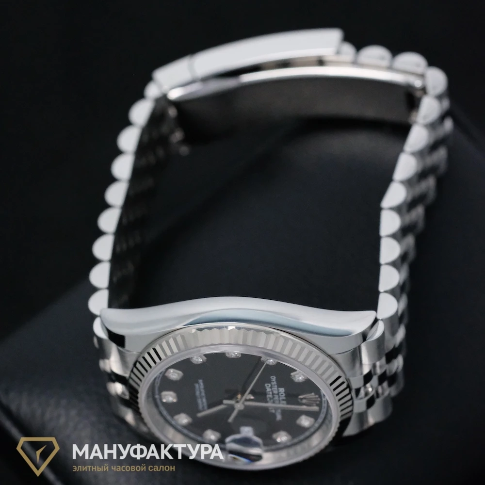 Заказать Rolex  Oyster Perpetual Datejust 36 Mm Diamond Index 126234 Black Dial  126234