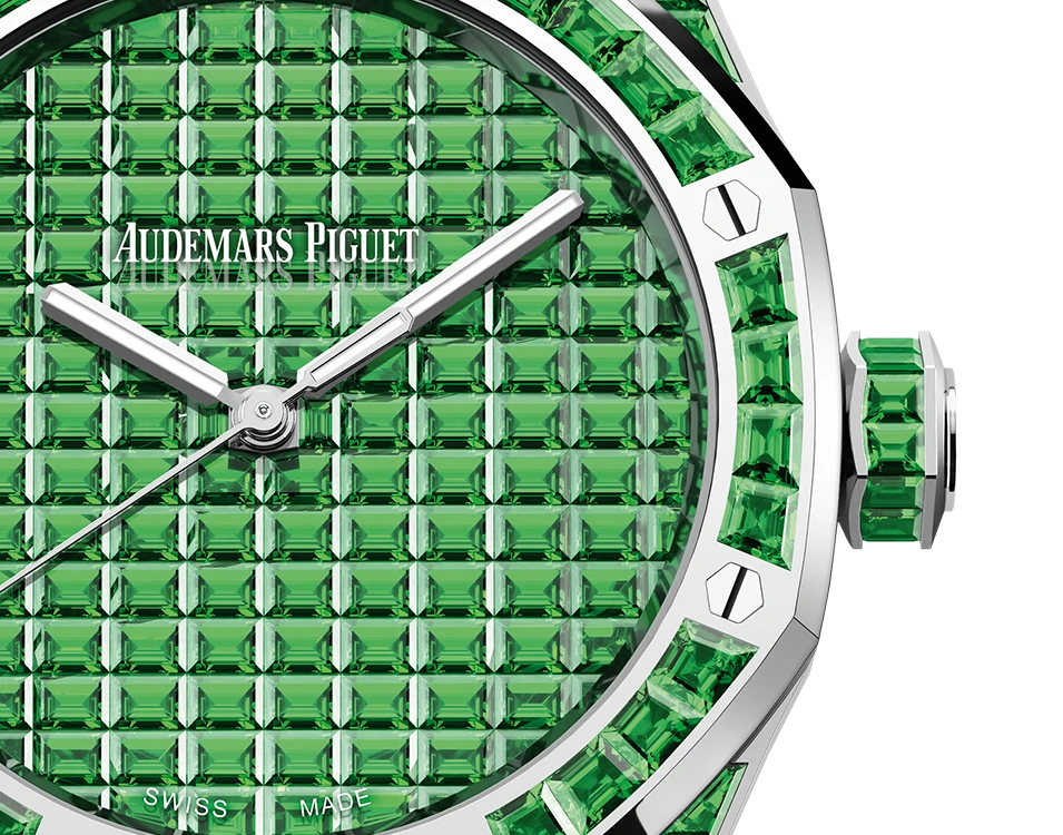Заказать Audemars Piguet  Royal Oak Selfwinding Tsavorite  15514BC.TV.1284BC.02
