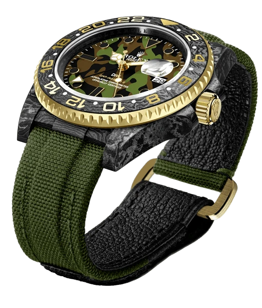Часы DiW  Gmt Carbon Military 2021  Speedster GMT