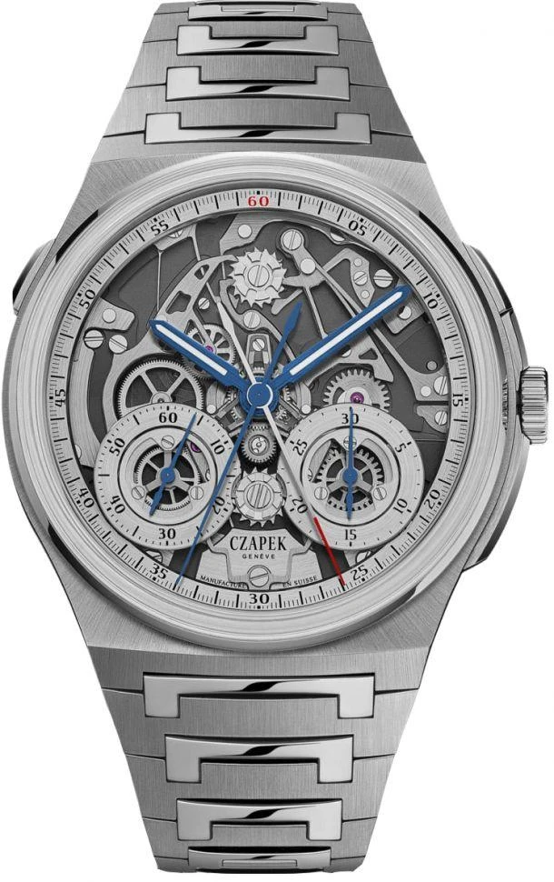 Заказать   Antarctique Chronograph  Rattrapante Silver Grey