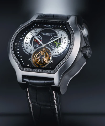 Часы De La Cour  City Ego Triplezone Tourbillon  WATW0001