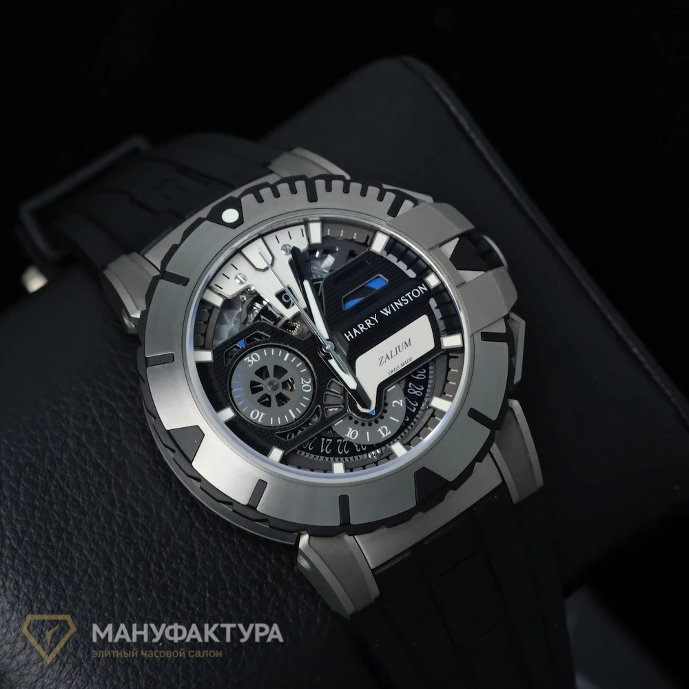 Часы Harry Winston  Ocean Sport Zalium Chronograph Limited Edition   411/MCA44ZC.K2