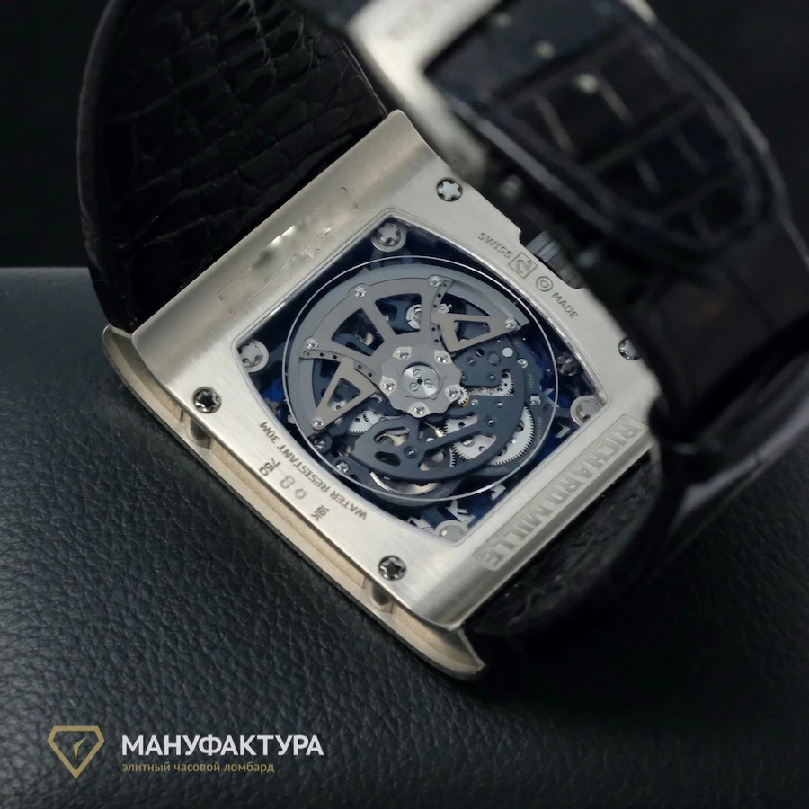 Часы Richard Mille  Extra Flat Rm016 White Gold  RM016 WG