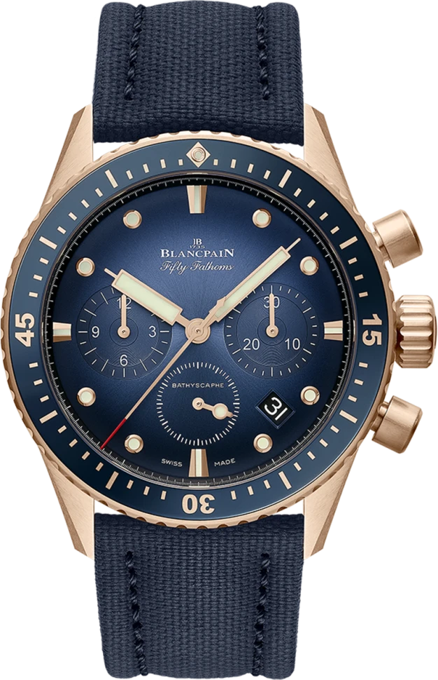 Заказать Blancpain  Fifty Fathoms Bathyscaphe  5200 3640 O52B