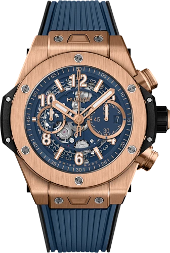 Заказать Hublot  Big Bang Unico King Gold Blue  421.OX.5180.RX