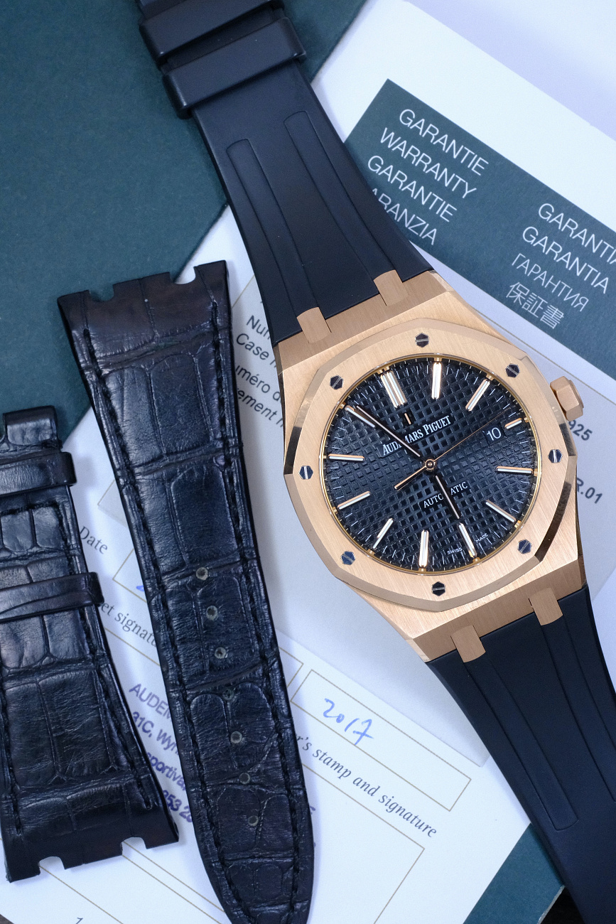 Часы Audemars Piguet  Royal Oak Selfwinding 41 Mm Rose Gold  15400OR.OO.D002CR.01