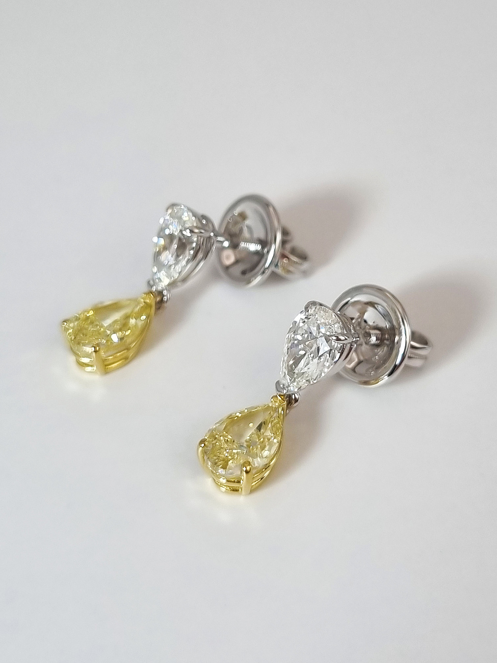 Украшение NO NAME  Серьги С Бриллиантами   