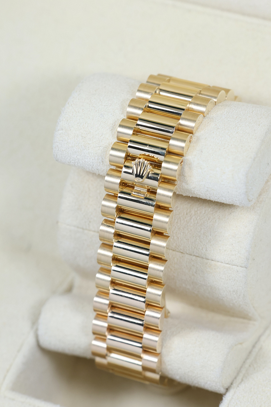 Часы Rolex  Day-Date 36Mm Yellow Gold Turquoise Dial  128238