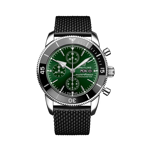 Часы Breitling  Superocean Heritage Chronograph Green 44  A13313121L1S1