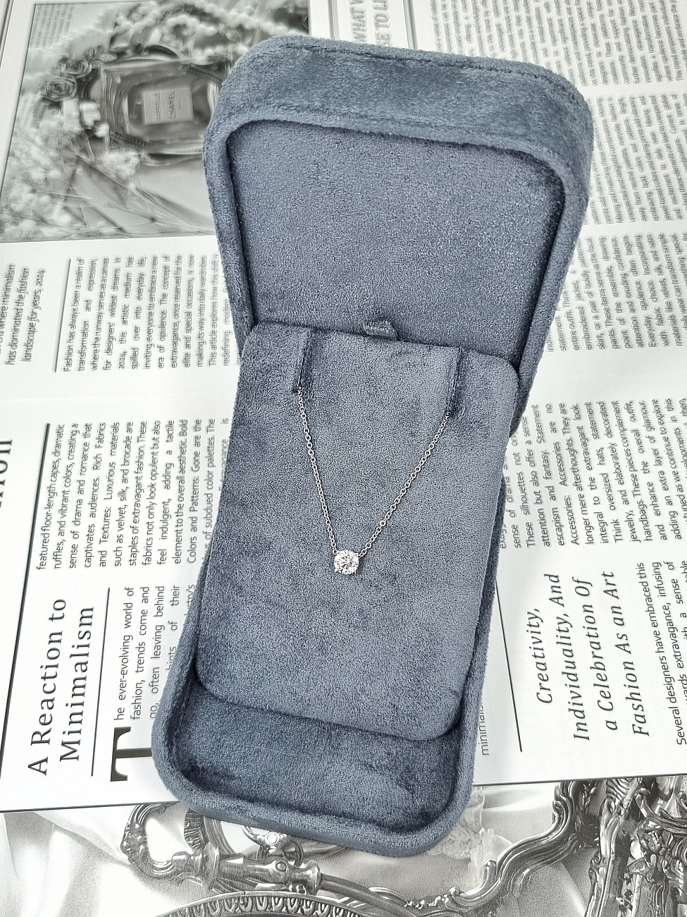 Украшение GIA  Подвеска с бриллиантом 0,99 ct. J/VS1 (3 excellent)   