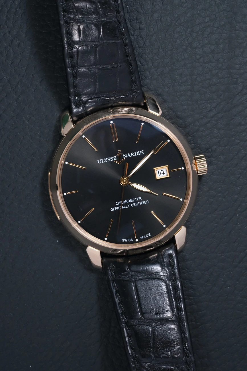 Часы Ulysse N  Clаssic 40Mm Rose Gold  8156-111-2/92