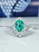 Украшение GRS GemResearch Swisslab  Кольцо с изумрудом 2,95 ct. (Colombia)   