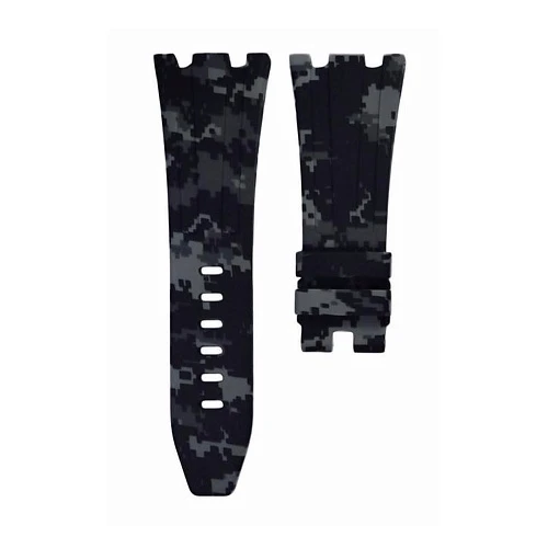 Часовой ремешок Audemars Piguet  Ремешок Для Часов Graphite Digi Camo Ap Diver 42Mm Strap  