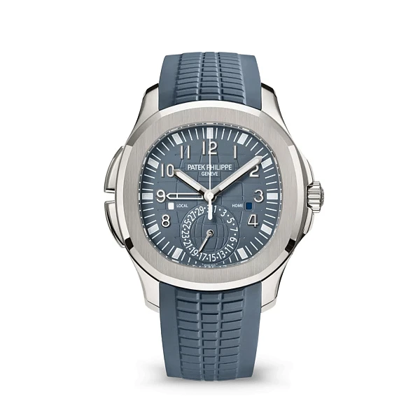 Часы Patek Philippe  Aquanaut Travel Time White Gold  5164G-001