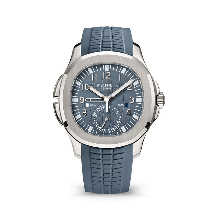 Часы Patek Philippe  Aquanaut Travel Time White Gold  5164G-001