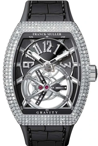 Заказать Franck Muller  Mens Collection Gravity Vanguard Yachting  V 50 LT GRAVITI CS D NBR CD AC.NR