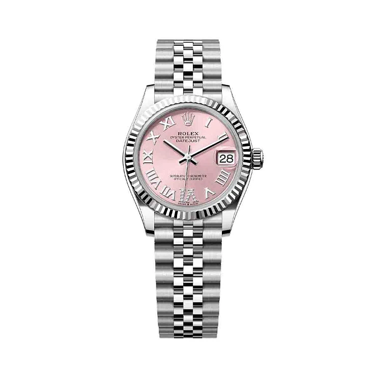 Часы Rolex  Datejust 31mm Pink Dial Diamond V  m278274-0024