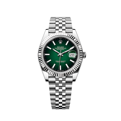 Заказать Rolex  Datejust 41mm Green Ombre   126334-0034