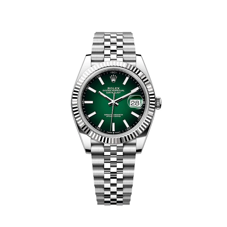 Заказать Rolex  Datejust 41mm Green Ombre   126334-0034