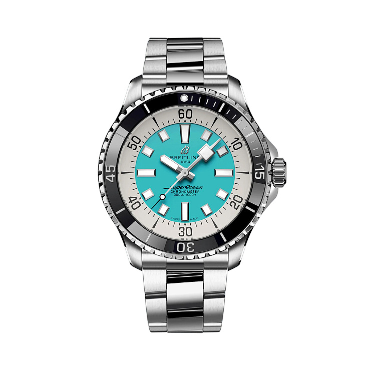 Часы Breitling  Superocean Automatic 44 Tiffany Dial  A17376211L2A1
