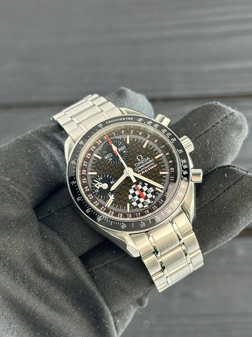 Часы Omega  Speedmaster Day-Date Michael Schumacher 39 Mm Limited Edition  3529.50.00