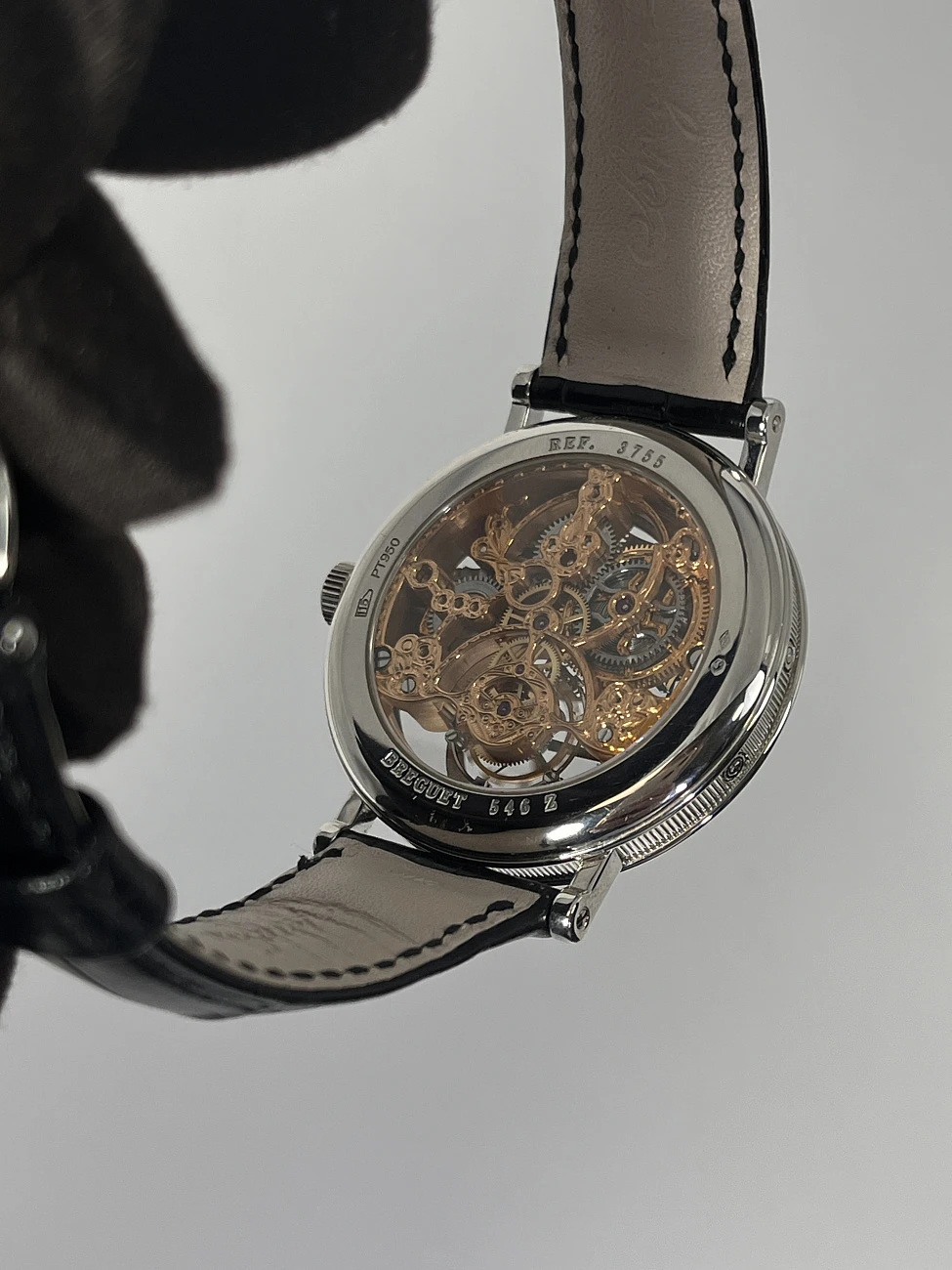 Часы Breguet  Tourbillon Perpetual Calendar 39Mm Platinum  3755PR/1E/9V6