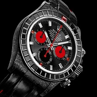 Заказать DiW  Rolex Daytona 40 Mm Rainbow Black Gems  