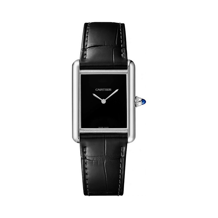 Часы Cartier  Tank Must De Cartier Black  WSTA0072
