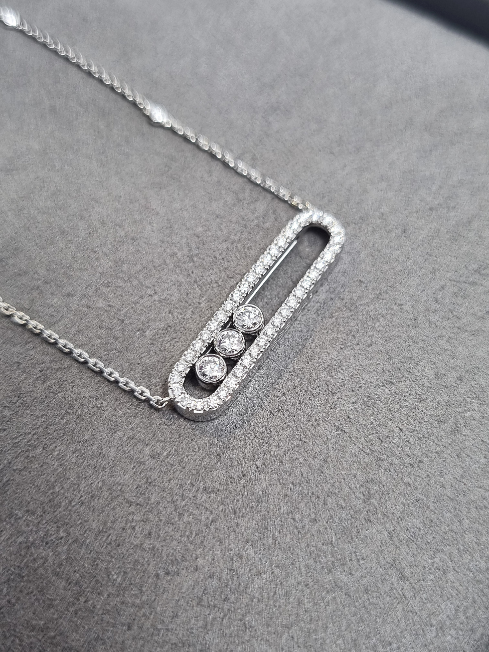 Украшение MESSIKA  Move Pavé  Move pavé diamond necklace 3994 