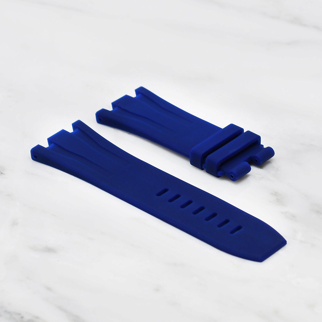 Часовой ремешок Audemars Piguet  Ремешок Для Часов Blue Ap Royal Oak Offshore 44Mm Strap  