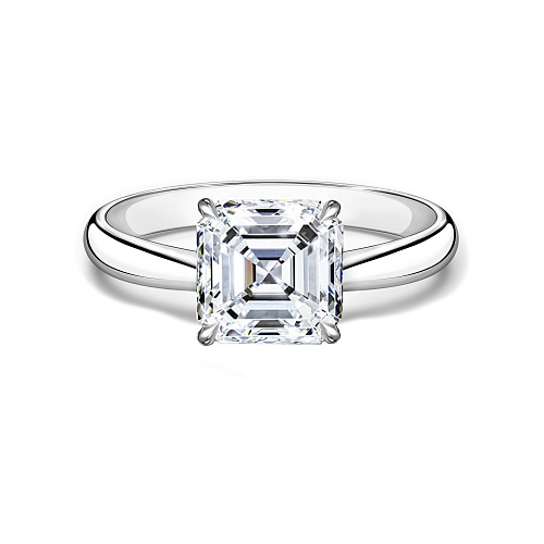 Украшение GIA  Кольцо с бриллиантом 2,01 ct. L/VS2 (Asscher)   