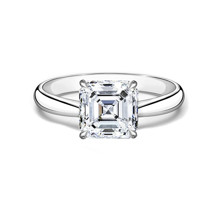 Украшение GIA  Кольцо с бриллиантом 2,01 ct. L/VS2 (Asscher)   