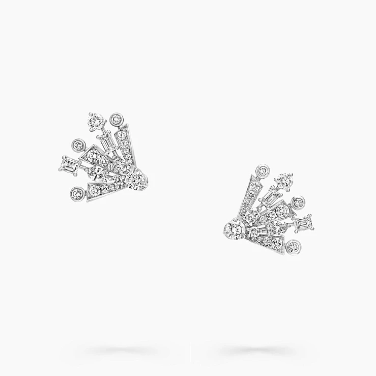 Украшение Graff  New Dawn Diamond Mini Stud Earrings  RGE1527 