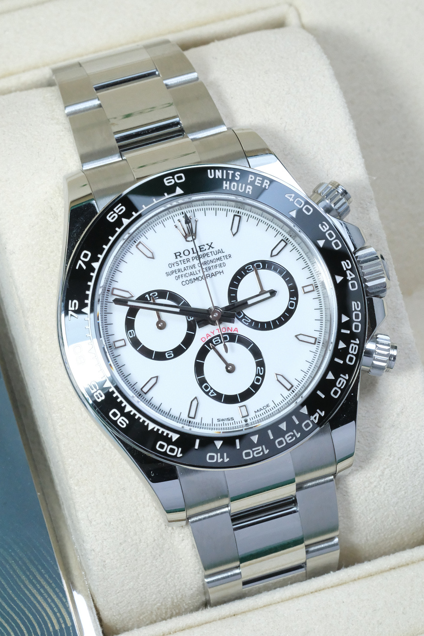 Часы Rolex  Cosmograph Daytona Steel White Dial  126500-0001