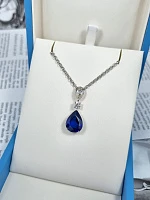 Украшение GRS GemResearch Swisslab  Колье с сапфиром 7,24 ct.   
