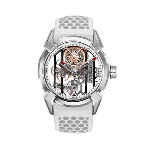 Часы Jacob & Co  Epic X Skeleton Titanium White  EX110.20.AA.AI.A