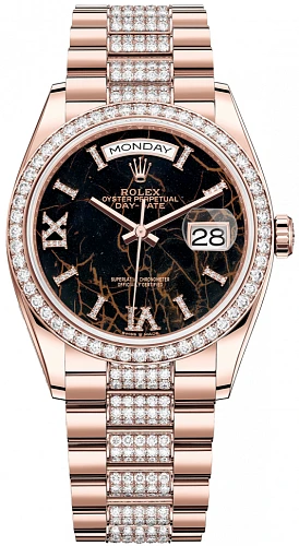 Заказать Rolex  Day-Date Oyster Perpetual 36 Mm  m128345rbr-0045
