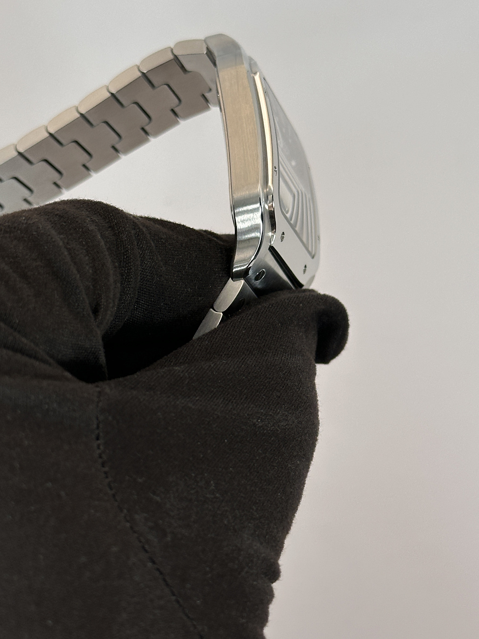 Часы Cartier  Santos De Cartier Large Blue Dial  WSSA0071