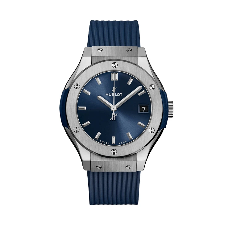 Часы Hublot  Classic Fusion Titanium Blue  581.NX.7170.RX