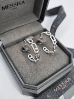 Украшение Messika  Move Link Sm Hoop Earrings  12716-WG 