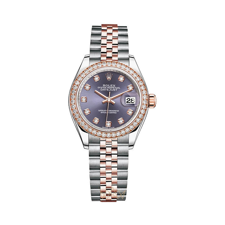 Часы Rolex  Lady-Datejust 28Mm Purple Dial Diamonds  279381RBR