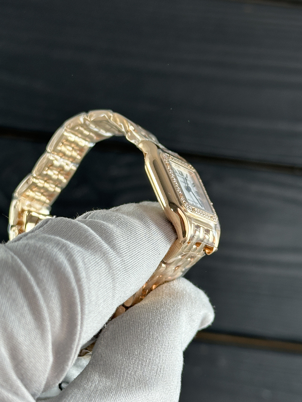 Часы Cartier  Panthere Small Rose Gold Diamonds  WJPN0049