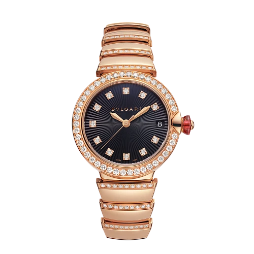 Часы Bvlgari  Lvcea 33Mm Black Opaline Dial  LUP33BGDGD1D/11
